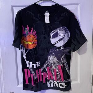 Disney NBC The Pumpkin King Graphic Tee NWT